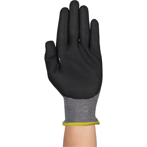 Gants r&eacute;sistants &agrave; la coupe HYFLEX 11-584, Taille 5/2T-petit, Calibre 21, Rev&ecirc;tement Mousse de nitrile, Enveloppe en PEHP/Intercept, ASTM ANSI niveau A6/EN 388 niveau F Chandler Sales