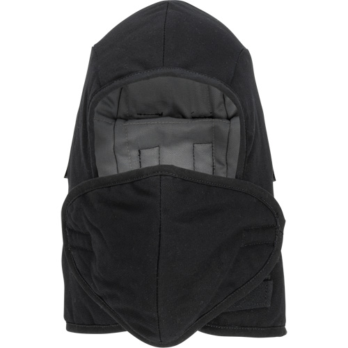 Doublure matelass&eacute;e ignifug&eacute;e Pioneer 766A pour casque de s&eacute;curit&eacute; avec embout buccal amovible, Noir/Gris, Coton/FR-Tech/Modacrylique/Nylon Chandler Sales