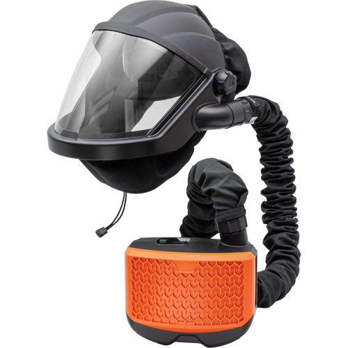 Ensemble de respirateur &agrave; purificateur d'air motoris&eacute; avec ventilateur PEAKAIR MAXSHIELD, Respirateur &agrave; masque, Pile Lithium-ion Chandler Sales