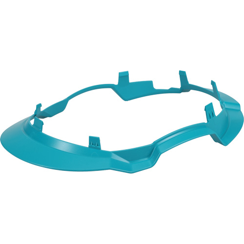 Bordure &eacute;troite compl&egrave;te &agrave; agrafe pour casque d'alpiniste RZRBack, bleu cadet Chandler Sales