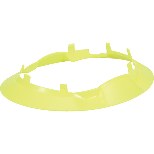 Wide Clip-On Full Brim for RZRBack Climbing Helmet, High Visibility Yellow Chandler Sales
