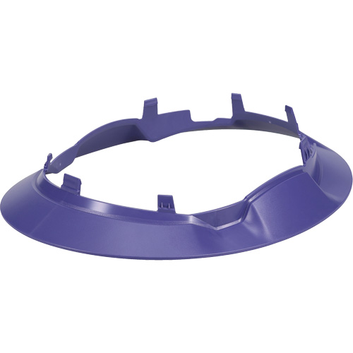 Bordure large compl&egrave;te &agrave; agrafe pour casque d'alpiniste RZRBack, wistarie Chandler Sales
