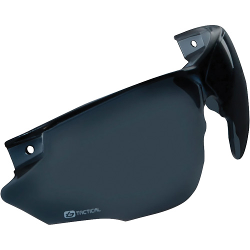Lentille de rechange pour lunettes de s&eacute;curit&eacute; Combat, Antibu&eacute;e/Anti-&eacute;gratignures, Fum&eacute;e, Combat Chandler Sales