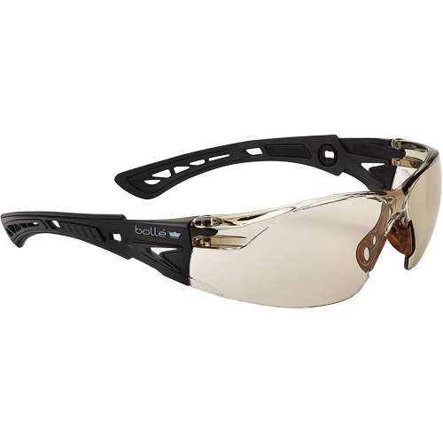 Rush+ BSSI Safety Glasses, Copper/Brown Lens, Anti-Fog/Anti-Scratch, ANSI Z87+ Chandler Sales