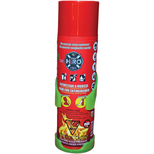 Hero 911 PFAS-Free Fire Extinguisher, ACK, 500 ml Capacity Chandler Sales
