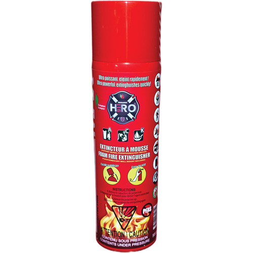 Hero 911 PFAS-Free Fire Extinguisher, ACK, 500 ml Capacity Chandler Sales