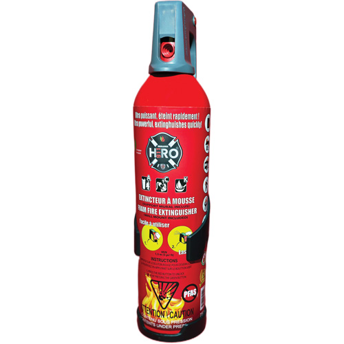 Extincteur Hero 911 sans PFAS, ACK, Capacit&eacute; 750 ml Chandler Sales