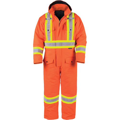 High-Visibility Lined Canvas Overalls, Small, High Visibility Orange Chandler Sales