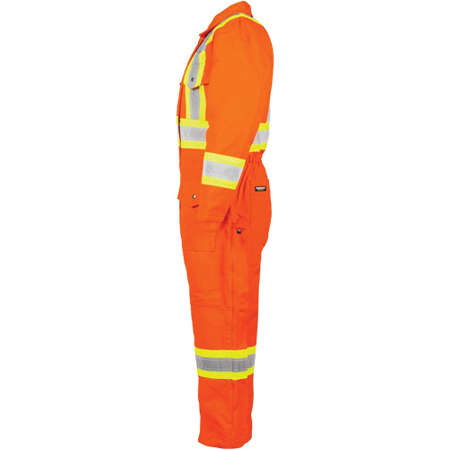 High-Visibility Lined Canvas Overalls, Small, High Visibility Orange Chandler Sales