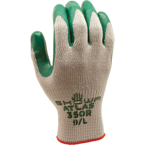 Gants ATLAS 350, 10/T-Grand, R&ecirc;vetement Nitrile, Calibre 10, Enveloppe en Polyester/Coton Chandler Sales