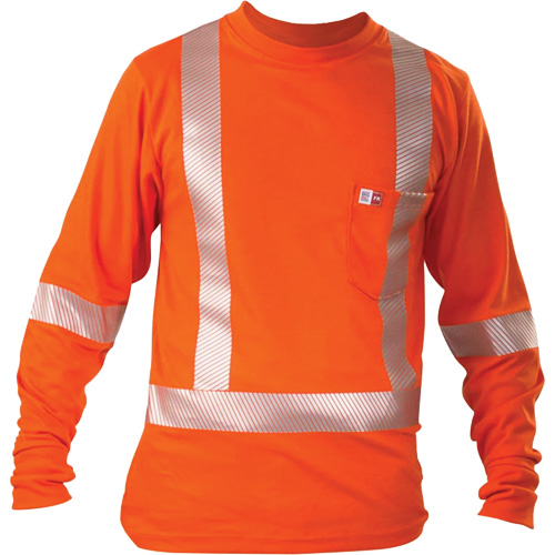 Long-Sleeved T-Shirt, 3X-Large, Orange Chandler Sales