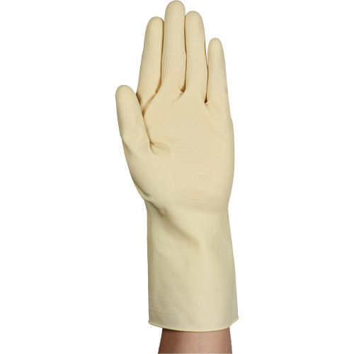 Gants naturels et l&eacute;gers AlphaTec 87-137, Taille 10, 11,8" lo, Latex de caoutchouc, 16 mils Chandler Sales