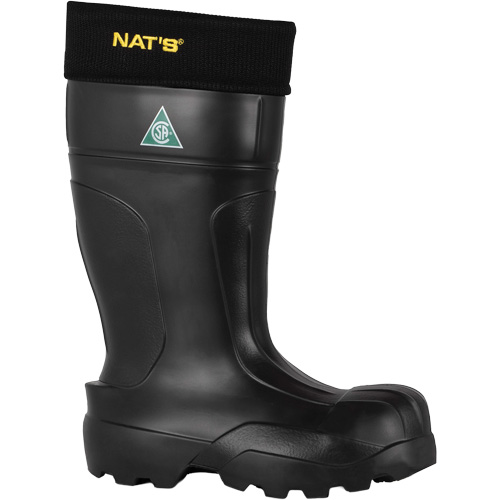 Bottes de travail imperm&eacute;ables, EVA, Embout Acier, Taille 7, Imperm&eacute;able Chandler Sales