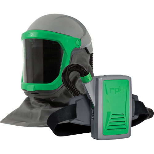 Z-Link Powered Air Respirator with Zytec FR Shoulder Cape, Facepiece Respirator/Welding Helmet Chandler Sales