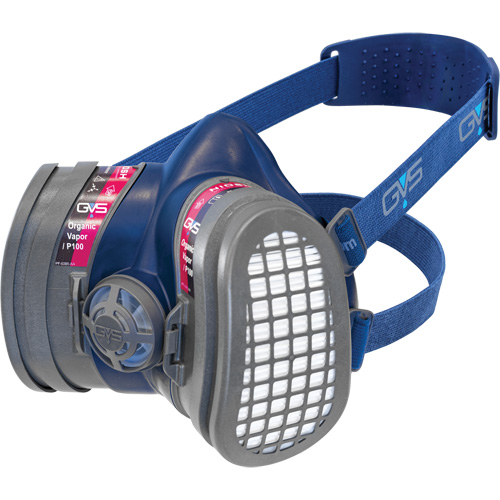 Respirateur Elipse &agrave; profil bas OV/P100 NIOSH avec filtres de rechange, &eacute;lastom&egrave;re/Thermoplastique, Moyen/grand Chandler Sales