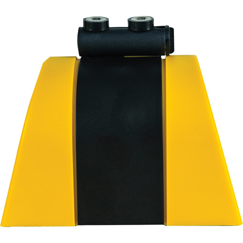 Syst&egrave;me de barri&egrave;re de s&eacute;curit&eacute; HAZLOK, Plastique, Fixation magn&eacute;tique, 30', Ruban Noir et jaune Chandler Sales
