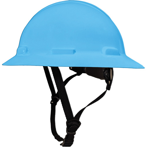 Casque de s&eacute;curit&eacute; &agrave; bordure compl&egrave;te LIDGUARD avec mentonni&egrave;re, R&eacute;pond aux normes CSA type 1, Suspension Rochet, Ventil&eacute; Chandler Sales