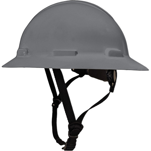 Casque de s&eacute;curit&eacute; &agrave; bordure compl&egrave;te LIDGUARD avec mentonni&egrave;re, R&eacute;pond aux normes CSA type 1, Suspension Rochet, Ventil&eacute; Chandler Sales