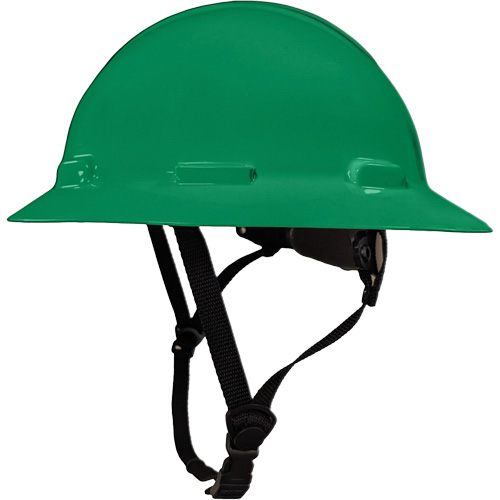 Casque de s&eacute;curit&eacute; &agrave; bordure compl&egrave;te LIDGUARD avec mentonni&egrave;re, R&eacute;pond aux normes CSA type 1, Suspension Rochet, Ventil&eacute; Chandler Sales
