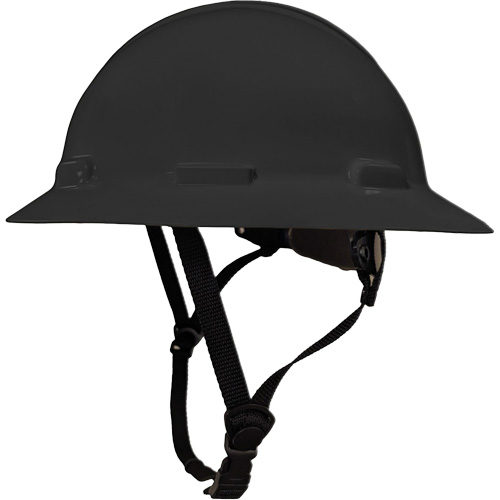 LIDGUARD&reg; Full Brim Hardhat with Chinstrap, Meets CSA Type 1, Ratchet Suspension, Vented Chandler Sales