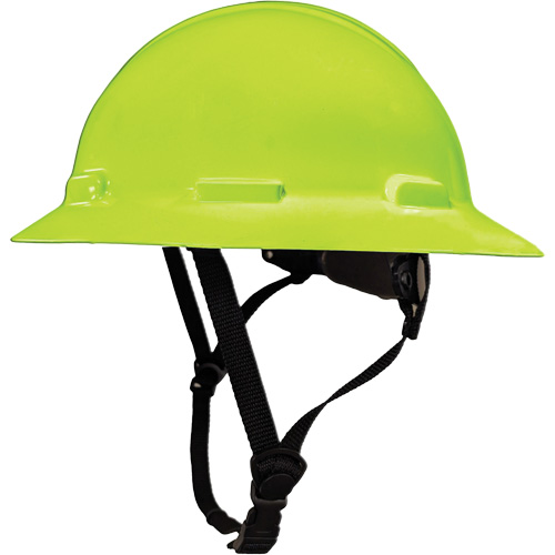 Casque de s&eacute;curit&eacute; &agrave; bordure compl&egrave;te LIDGUARD avec mentonni&egrave;re, R&eacute;pond aux normes CSA type 1, Suspension Rochet, Ventil&eacute; Chandler Sales