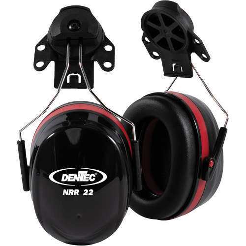 Cache-oreille SEALTEC de s&eacute;rie 500 avec bras doubles en acier inoxydable, Fixation pour casque, 26 dB NRR dB Chandler Sales