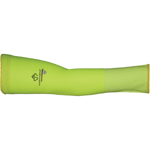 Max KTX1HV Cut-Resistant Sleeve, X-Large, TenActiv, 18", ASTM ANSI Level A9, High Visibility Yellow Chandler Sales