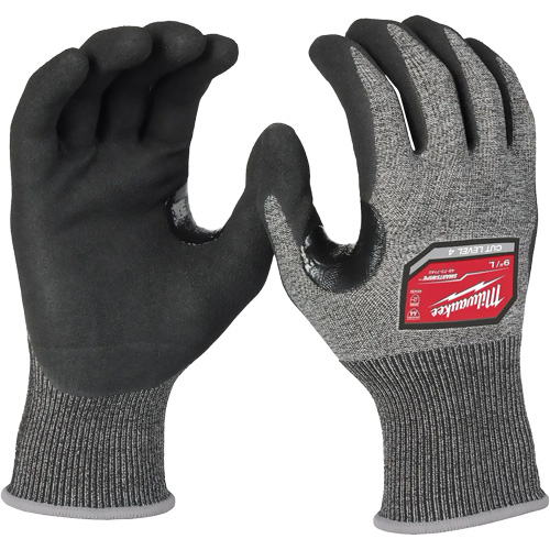 High-Dexterity Cut-Resistant Gloves, Size Medium, 18 Gauge, Nitrile Coated, Polyethylene Shell, ANSI/ISEA 105 Level 4/EN 388 Level D Chandler Sales