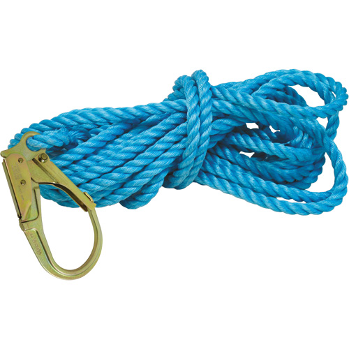 Superline Lifeline with Nylon Thimble & 2-1/4" Self-Locking Snap Hook Chandler Sales