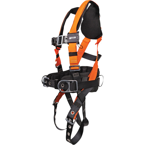 Miller&reg; Titan Contractor Full-Body Harness with PFL/SRL Connector & Lumbar Pad, CSA Certified, Class AP, 3X-Large, 420 lbs. Cap. Chandler Sales