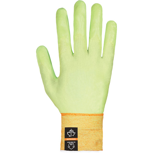 Gants ultra-fins haute visibilit&eacute; r&eacute;sistants &agrave; la coupe Dexterity Max, Taille 12, Rev&ecirc;tement Mousse de nitrile, Enveloppe en TenActiv, ASTM ANSI niveau A6 Chandler Sales