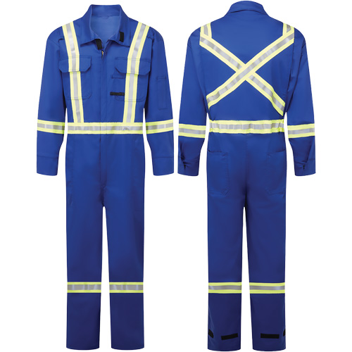 Avenger 9 oz FR Coveralls, Style 109, Men's, Royal Blue, Size 36 (Tall) Chandler Sales