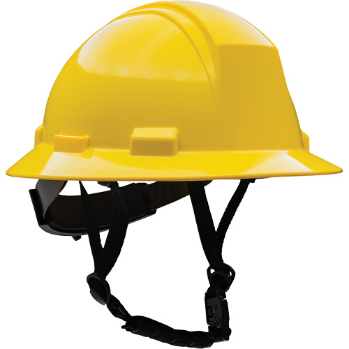 Casque de s&eacute;curit&eacute; &agrave; bord complet Kilimanjaro avec coque en PEHD, R&eacute;pond aux normes CSA type 2, Suspension Rochet, Non ventil&eacute; Chandler Sales