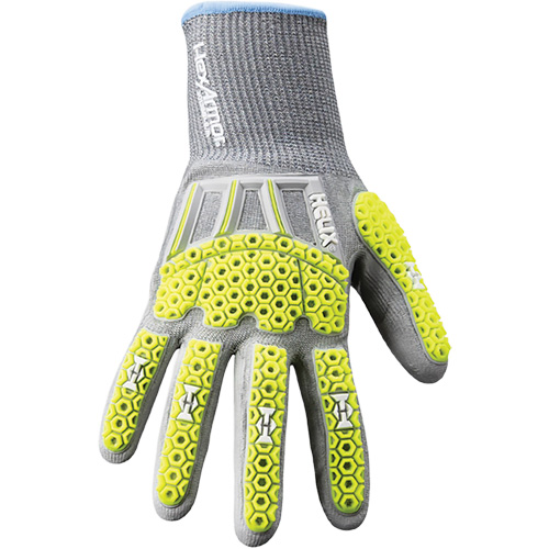Gants antichocs Helix 3013IMP, 10/T-Grand, Paume en PEHP, Poignet &eacute;lastique Chandler Sales