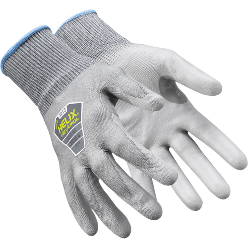 Gants r&eacute;sistant &agrave; la coupe Helix 3013, 2T-petit/5, Calibre 18, Rev&ecirc;tement Polyur&eacute;thane, ASTM ANSI niveau A6/EN 388 niveau F Chandler Sales