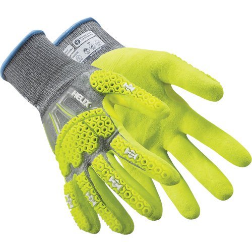 Gants antichocs Helix 3014IMP, 12/3T-Grand, Paume en PEHP, Poignet &eacute;lastique/Poignet en tricot Chandler Sales