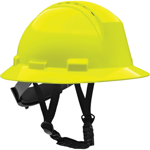 Casque de s&eacute;curit&eacute; &agrave; bord complet Kilimanjaro avec coque en PEHD, R&eacute;pond aux normes CSA type 2, Suspension Rochet, Ventil&eacute; Chandler Sales