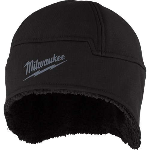 Secure Low-Profile Sherpa-Lined Beanie, Polyester Lining, Medium/Small, Black Chandler Sales