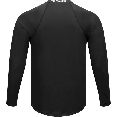 Long Sleeve Lightweight Base Layer Shirt, Men's/Women's, Medium, Black Chandler Sales