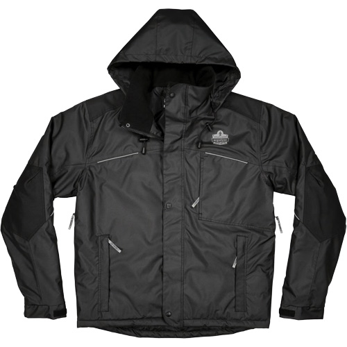 N-Ferno&reg; Winter Work Jacket, Men's/Women's, 4X-Large, Black Chandler Sales
