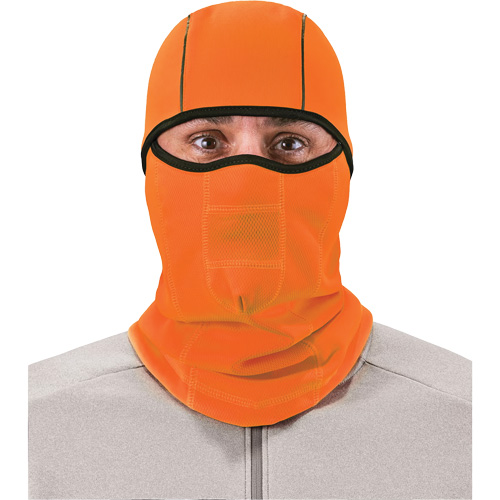 Passe-montagne &agrave; charni&egrave;re &agrave; l'&eacute;preuve du vent N-Ferno, Molleton, Orange Chandler Sales