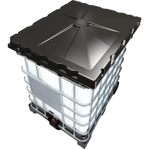 Ensemble dentonnoir GRV noir pleine grandeur de 30 gal Chandler Sales