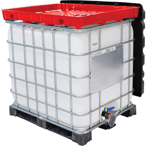 Ensemble dentonnoir GRV rouge pleine grandeur de 30 gal Chandler Sales