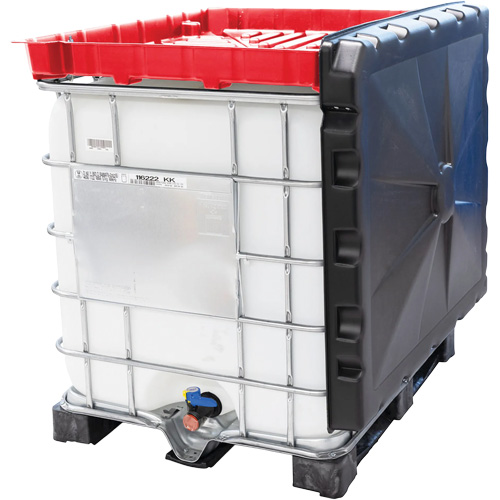 Ensemble dentonnoir GRV rouge pleine grandeur de 30 gal Chandler Sales