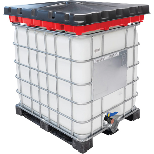 Ensemble dentonnoir GRV rouge pleine grandeur de 30 gal Chandler Sales