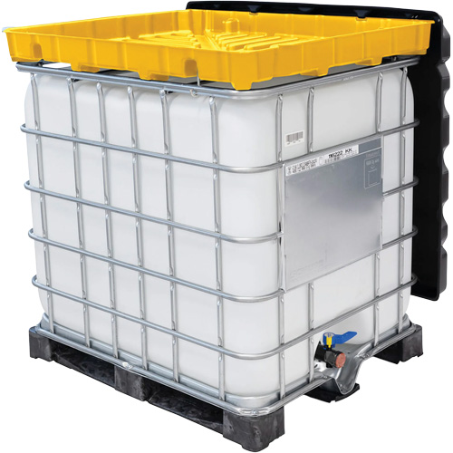 Ensemble dentonnoir GRV jaune pleine grandeur de 30 gal Chandler Sales
