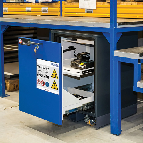 Lithium-ion Storage Under Bench with 90-Minute Fire Resistance Chandler Sales