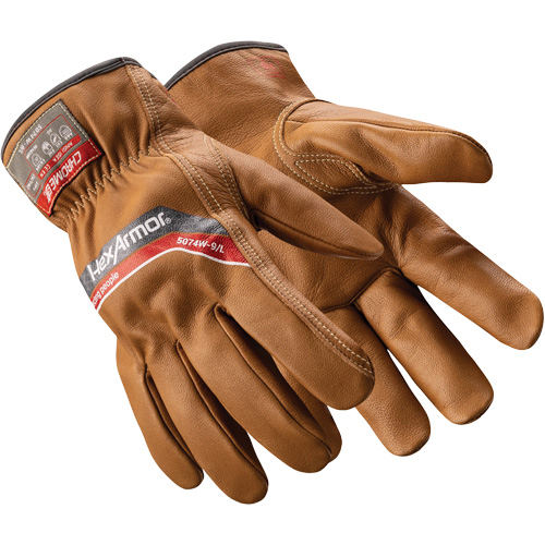 Chrome SLT&reg; 5074W Winter Leather Gloves, Size Medium/8 Chandler Sales