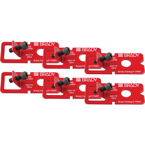 Lockouts with Labels, Fire Alarm Breaker Type Chandler Sales