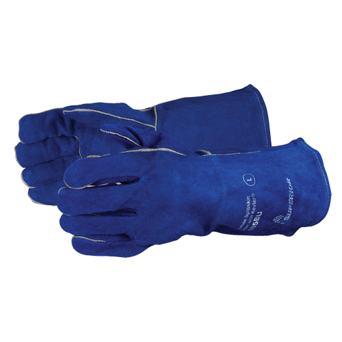 Welding Gloves, Split Cowhide, Size One Size Chandler Sales